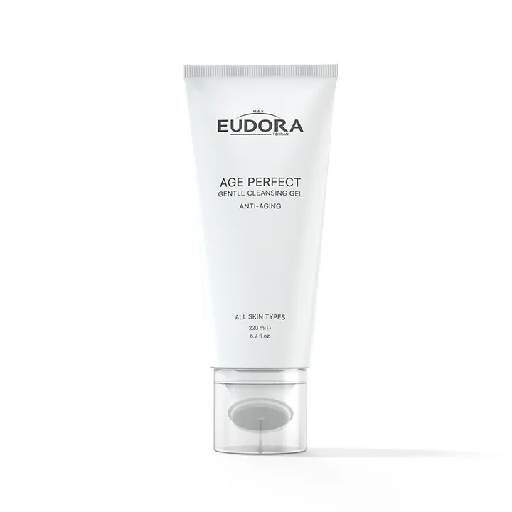 ژل شستشو صورت ادورامکس مدل Age Perfect حجم 220 میلی لیتر - Eudora Age perfect Cleanser Gel