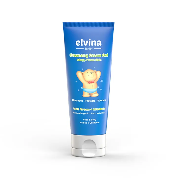 کرم ژل شستشوی صورت و بدن الوینا - Elvina Cleansing cream gel