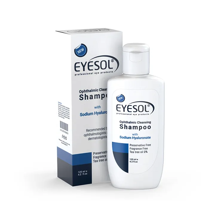 شامپو شست‌وشوی پلک و مژه آیسول مدل ophthalmic حجم 75 میلی‌لیتر - Eyesol shampoo